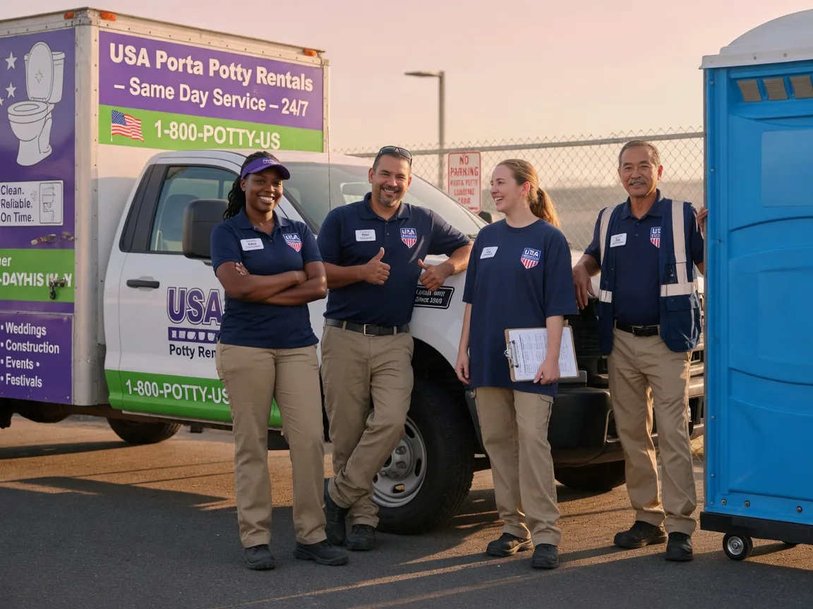 Porta Potty Rental company in Jessup, PA